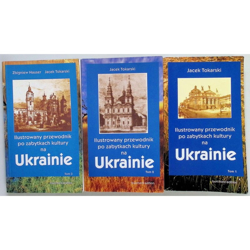 ILustrowany przewodnik po zabytkach kultury na Ukrainie tom 1-3