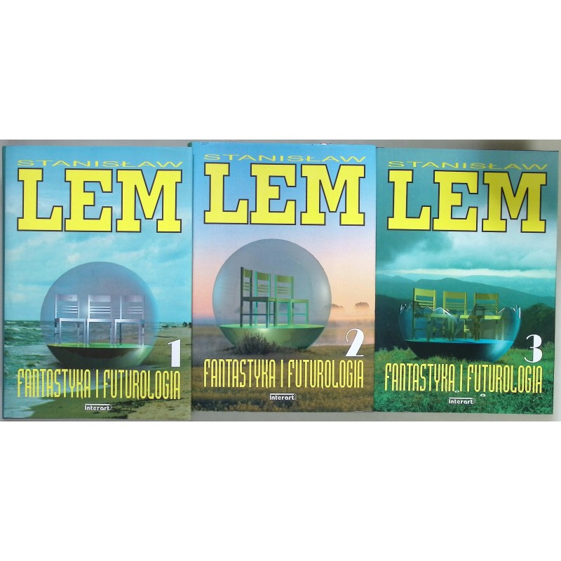 Fantastyka i Futurologia Tom 1-3 Stanisław Lem