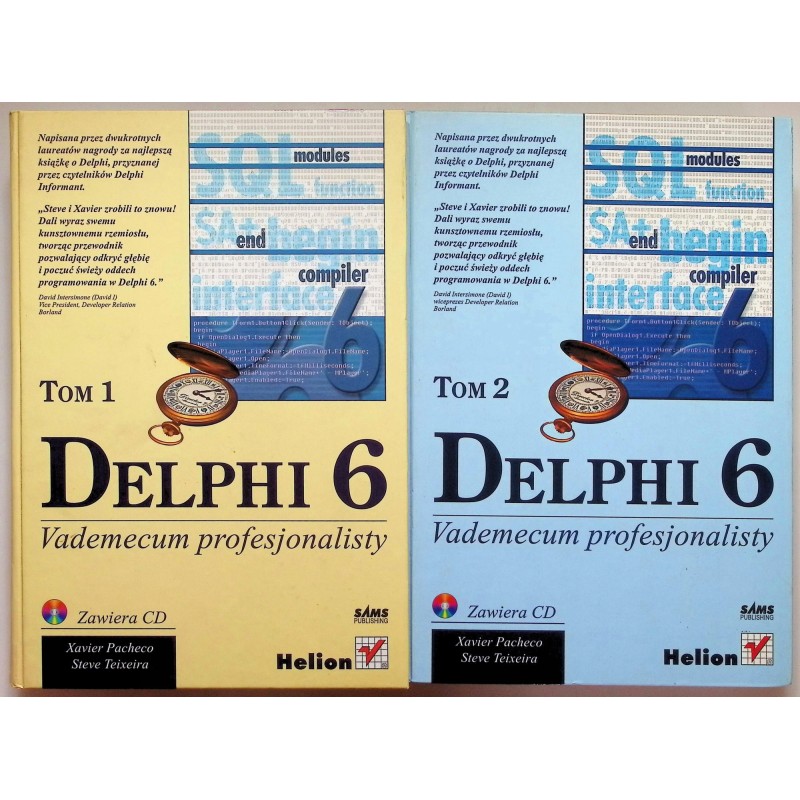 Delphi 6 Vademecum profesjonalisty Tom 1 i 2