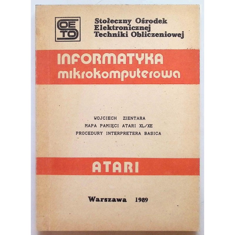 Mapa pamięci atari xl/xe procedury interpretera basica