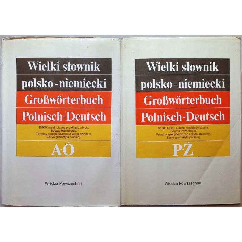 Wielki słownik niemiecko-polski t 1,2