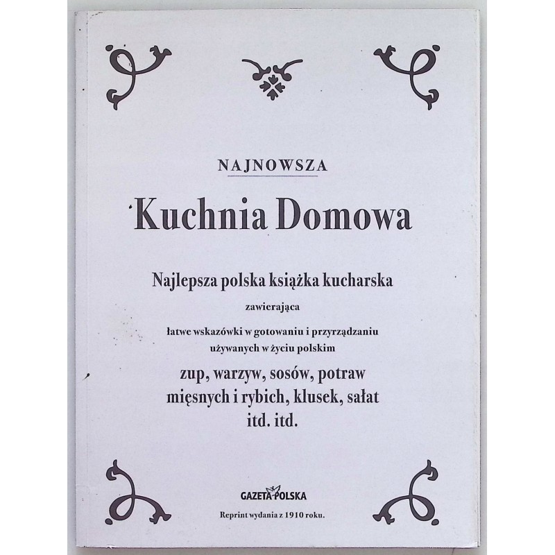Najnowsza Kuchnia domowa