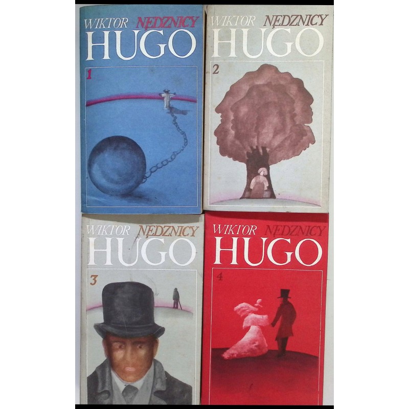 Nędznicy 1-4tomy-W.Hugo