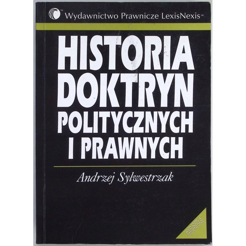 Historia doktryn politycznych i prawnych Andrzej Sylwestrzak
