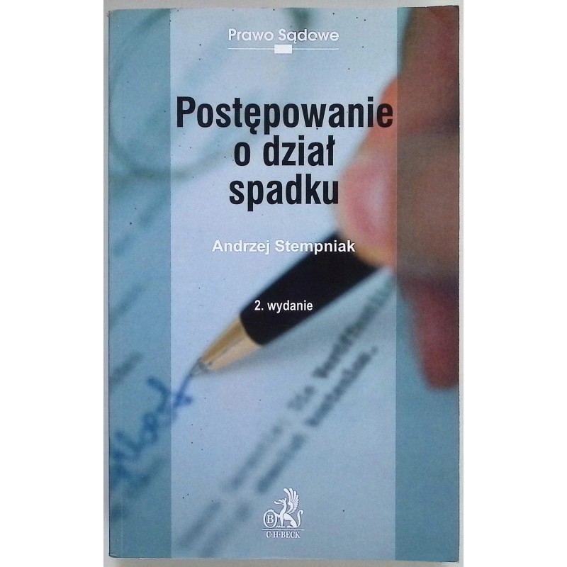 Postępowanie o dział spadku A.Stempniak