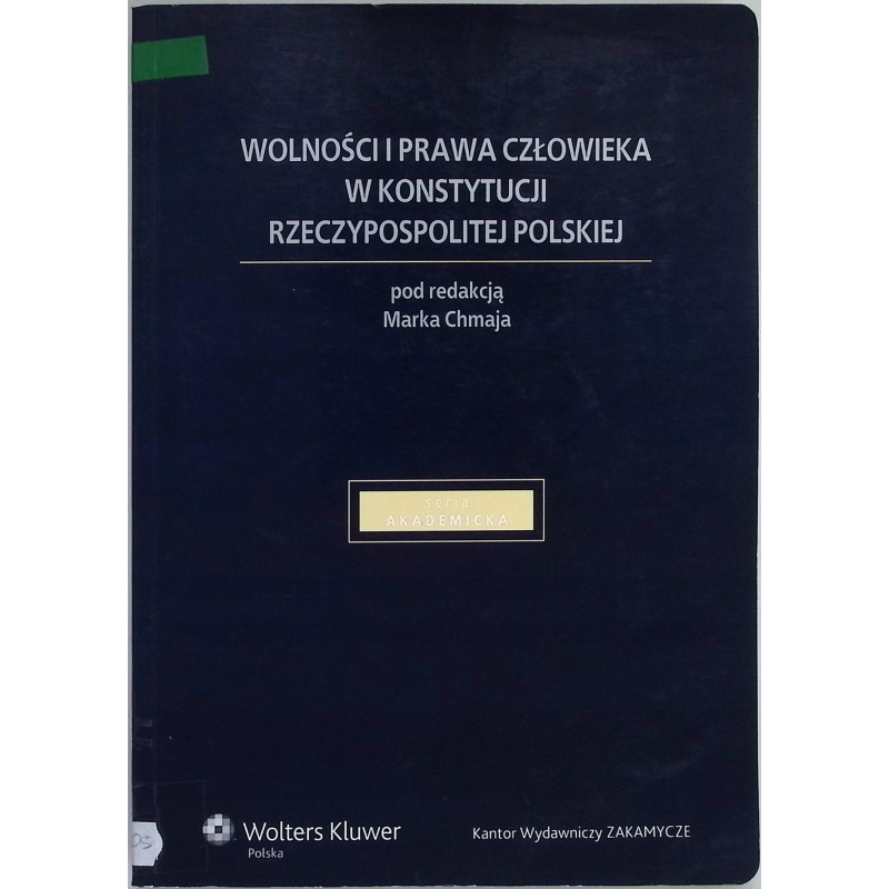 Wolności i prawa człowieka w konstytucji RP