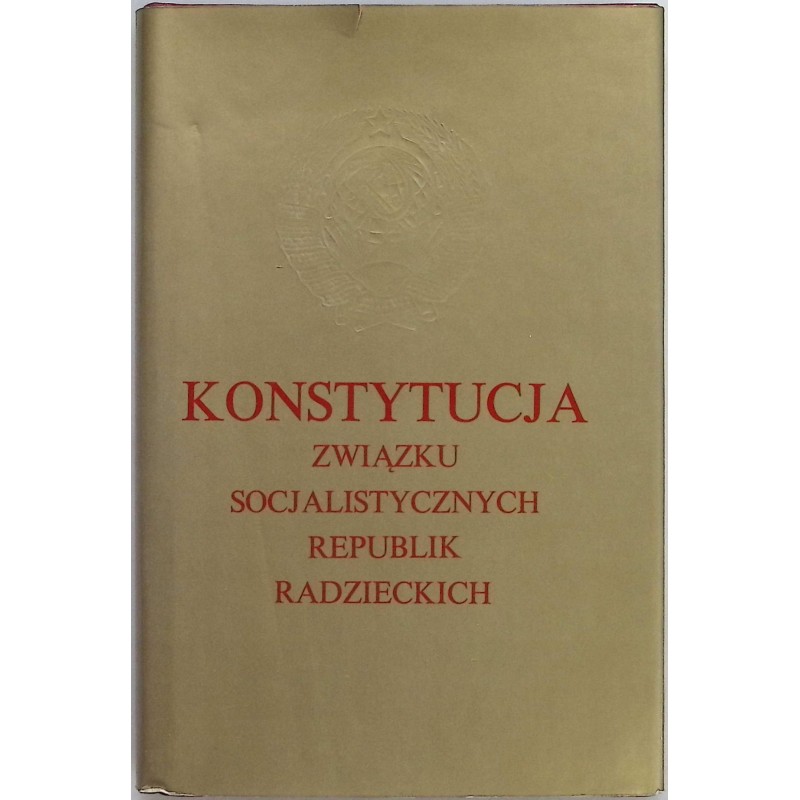 Konstytucja związku Socjalistycznych Republik Radzieckich
