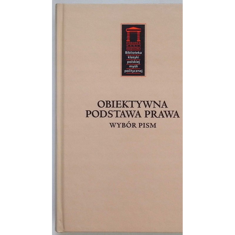 Obiektywna podstawa prawa Czesław Martyniak