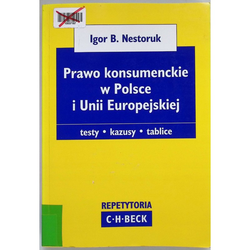 Prawo konsumenckie w Polsce i Unii Europejskiej