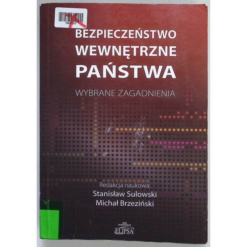 Bezpieczeństwo wewnętrzne państwa