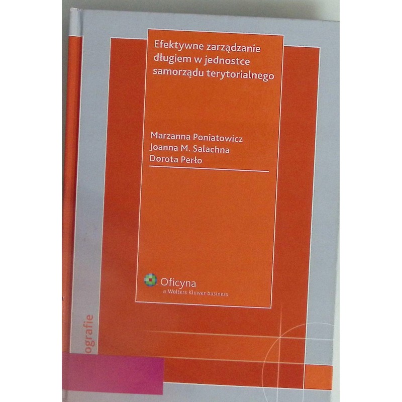 Efektywne zarządzanie długiem w jednostce samorządu