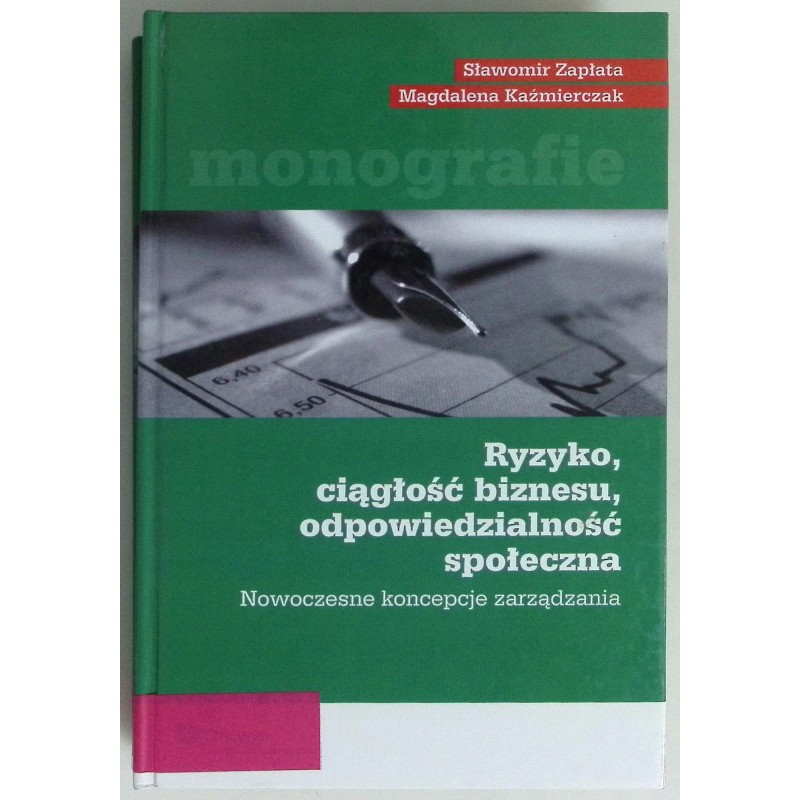 Ryzyko ciągłość biznesu odpowiedzialność społeczna