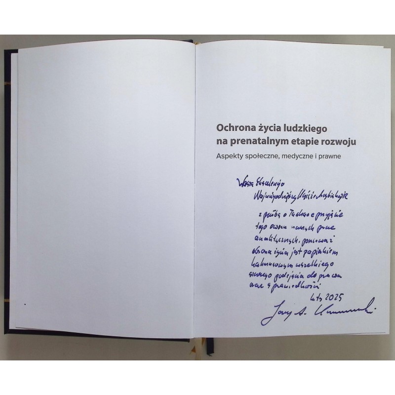 Ochrona życia ludzkiego na prenatalnym etapie rozwoju
