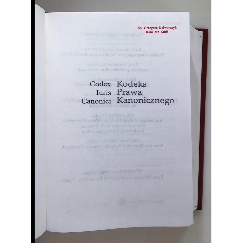 Kodeks Prawa Kanonicznego. Komentarz