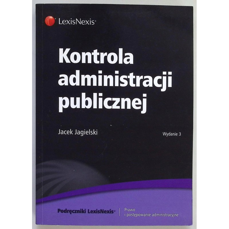 Kontrola administracji publicznej-Jacek Jagielski
