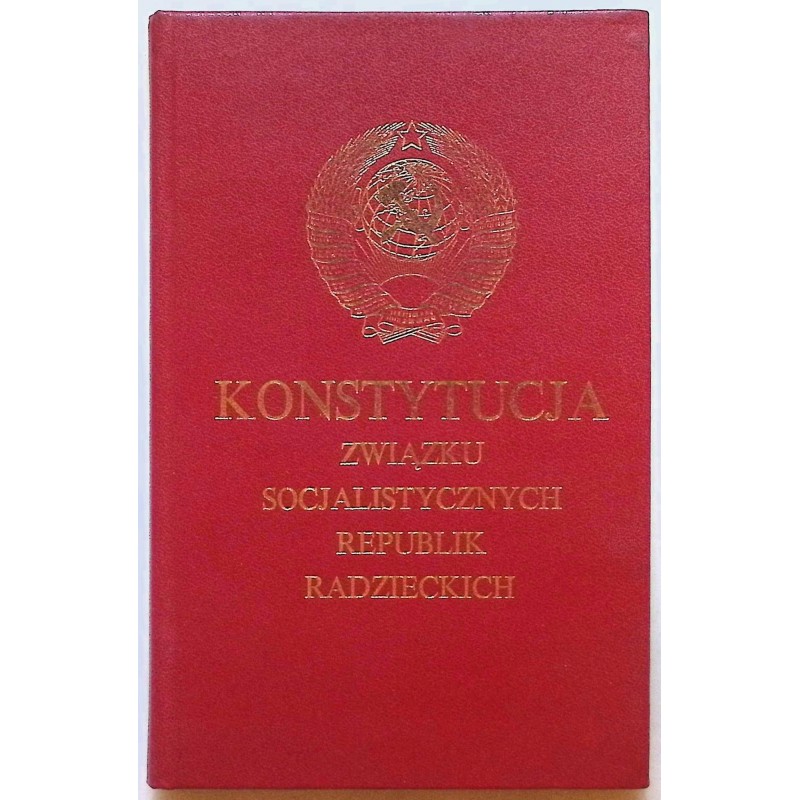 konstytucja związku socjalistycznych republik radzieckich