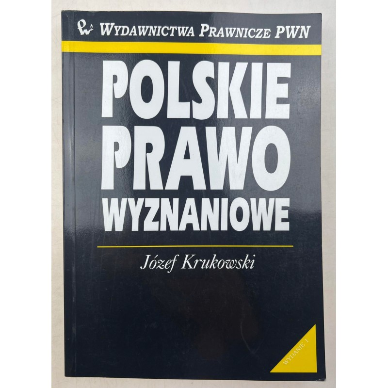 Polskie prawo wyznaniowe Krukowski
