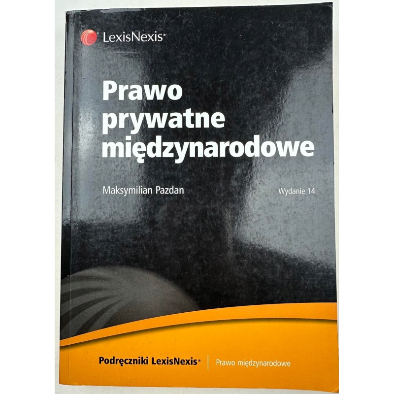 Prawo prywatne międzynarodowe Maksymilian Pazdan