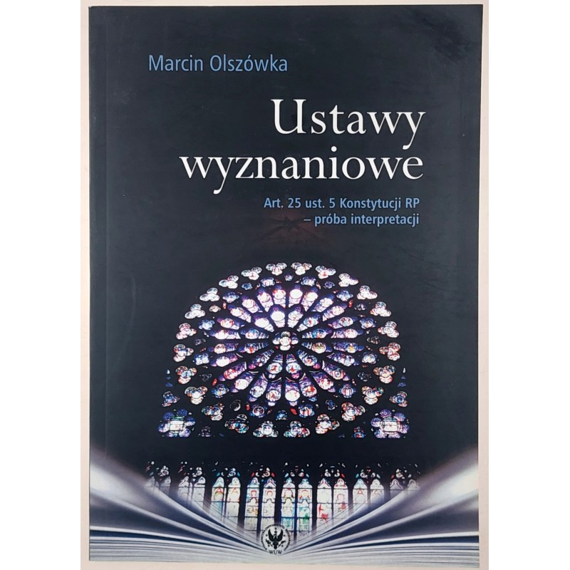 Ustawy wyznaniowe Marcin Olszówka