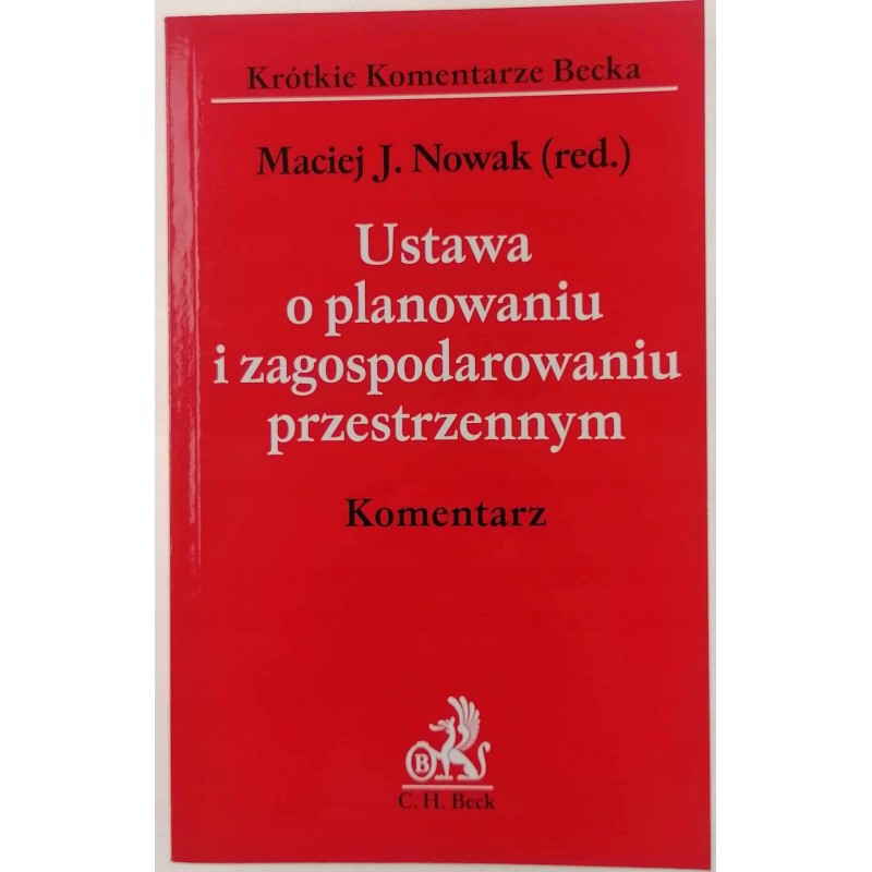Ustawa o planowaniu i zagospodarowaniu przestrzen.