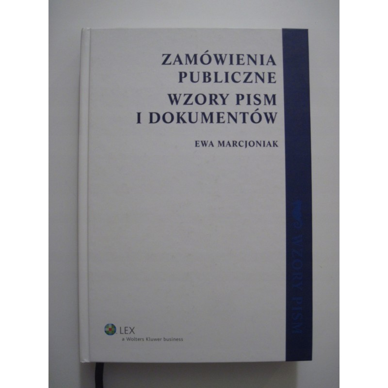 Zamówienia publiczne Wzory [...]Ewa Marcjoniak