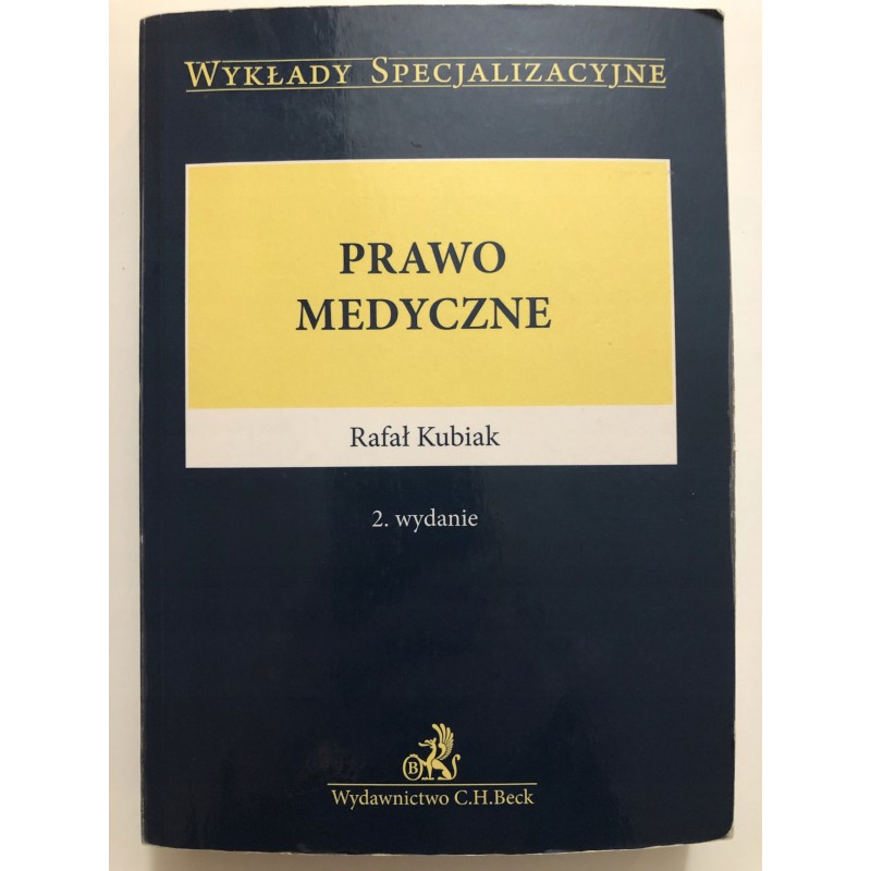 Prawo medyczne Rafał Kubiak