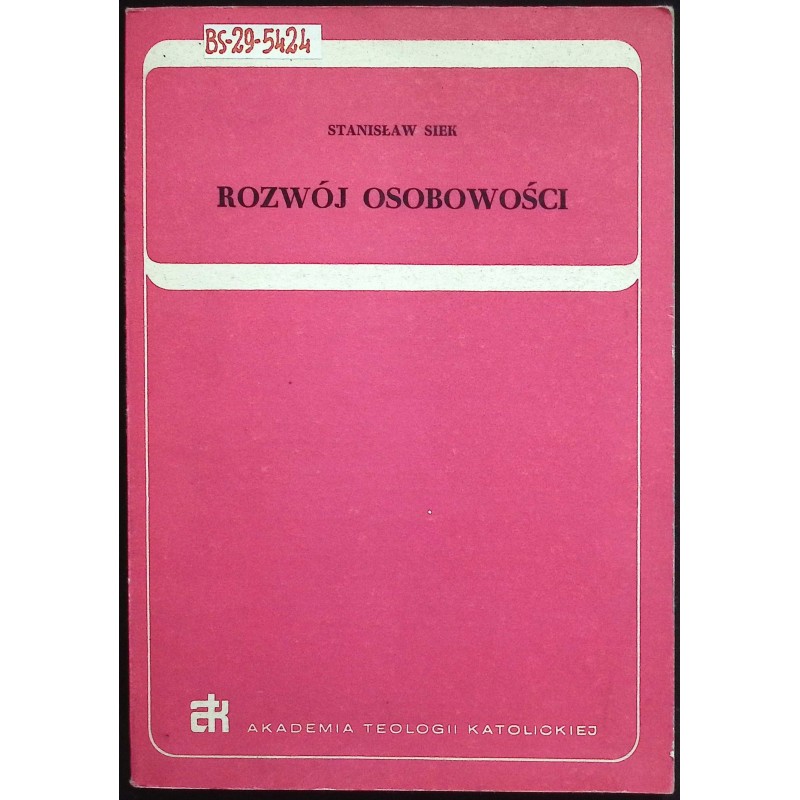 Rozwój Osobowosci Stanisław Siek