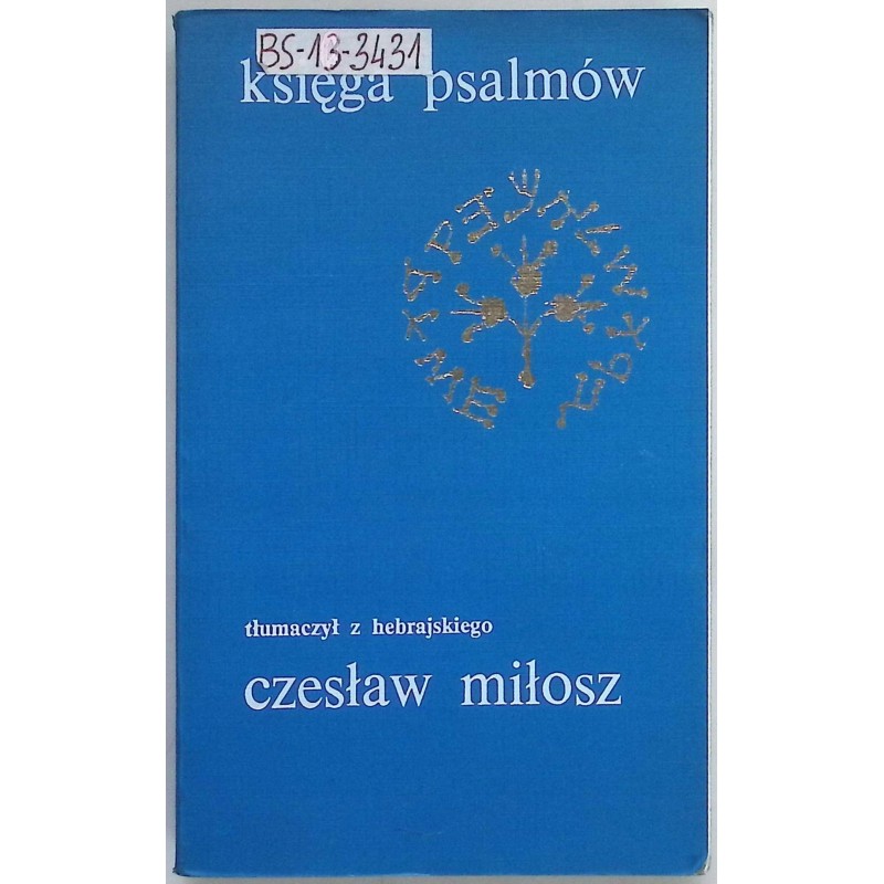 Księga psalmów Czesław Miłosz