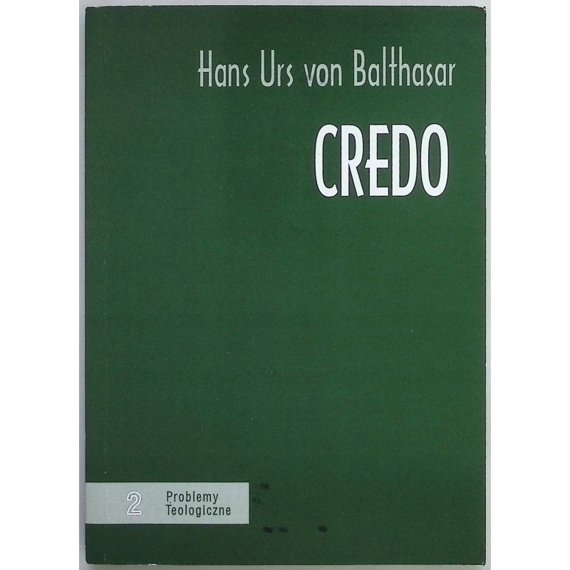 Credo Hans Urs von Balthasar