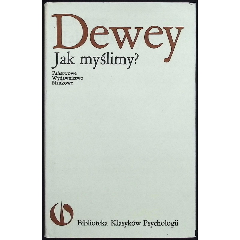 Jak Myślimy S. Dewey