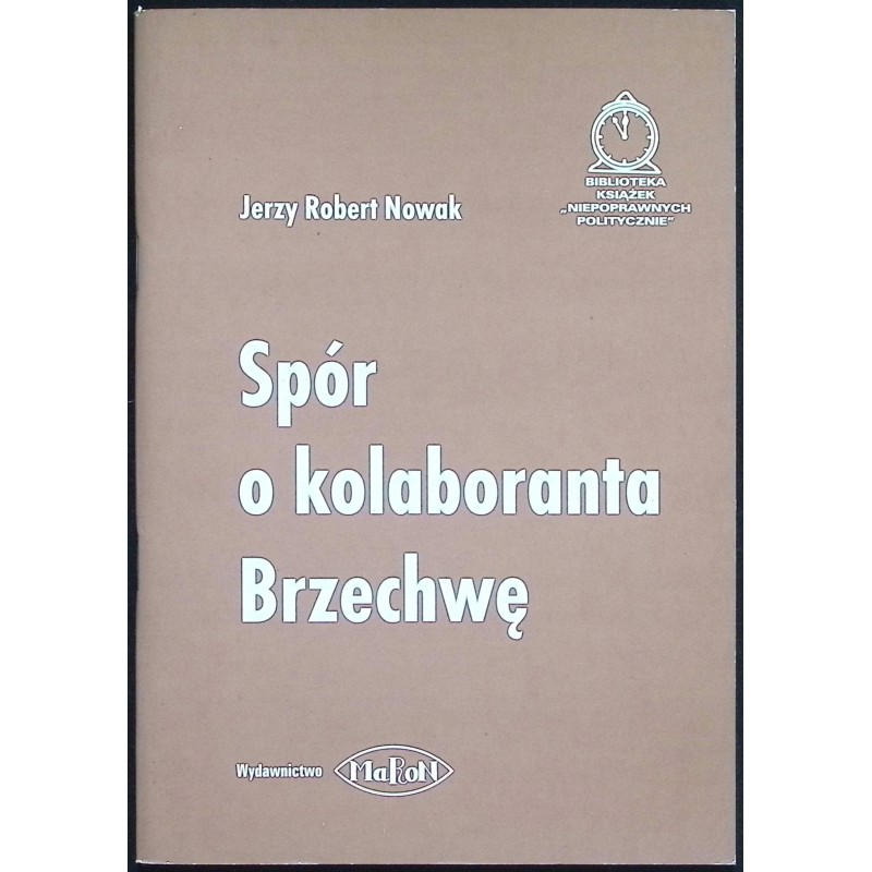 Spór o kolaboranta Brzechwę Jerzy Robert Nowak