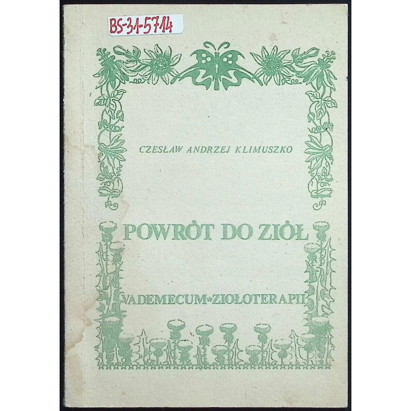 Powrót ziół Czesław Andrzej Klimuszko