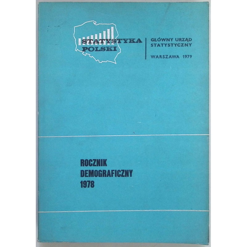 Rocznik demograficzny 1978 Statystyka Polska