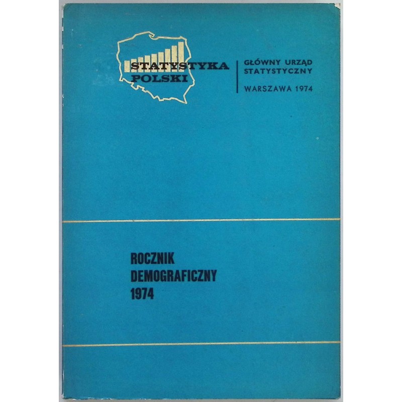 Rocznik demograficzny 1974 Statystyka Polska