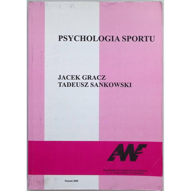 Psychologia sportu Jacek Gracz
