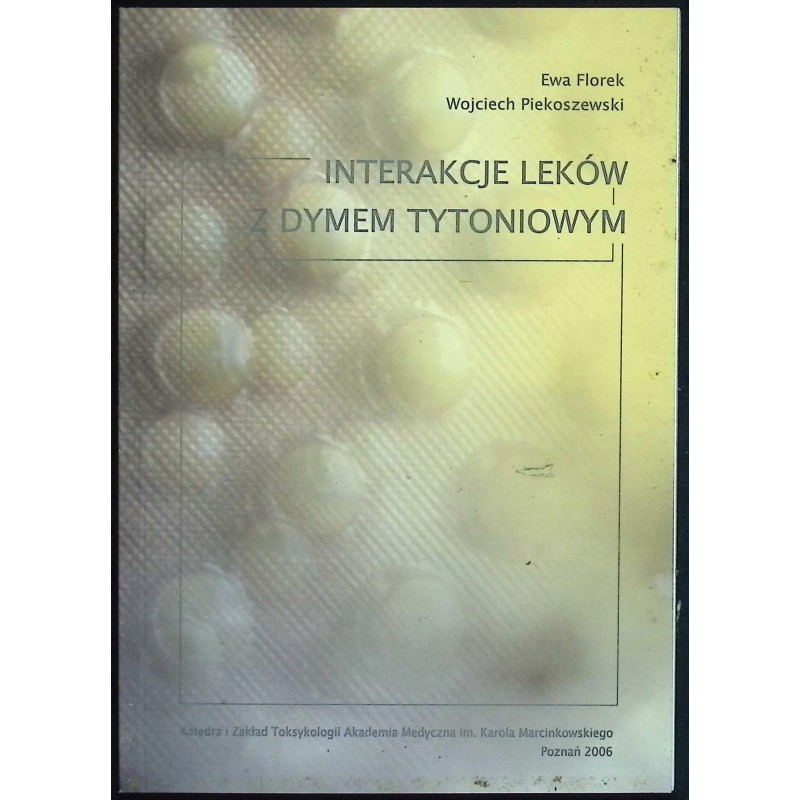 Interakcje leków z dymem tytoniowym