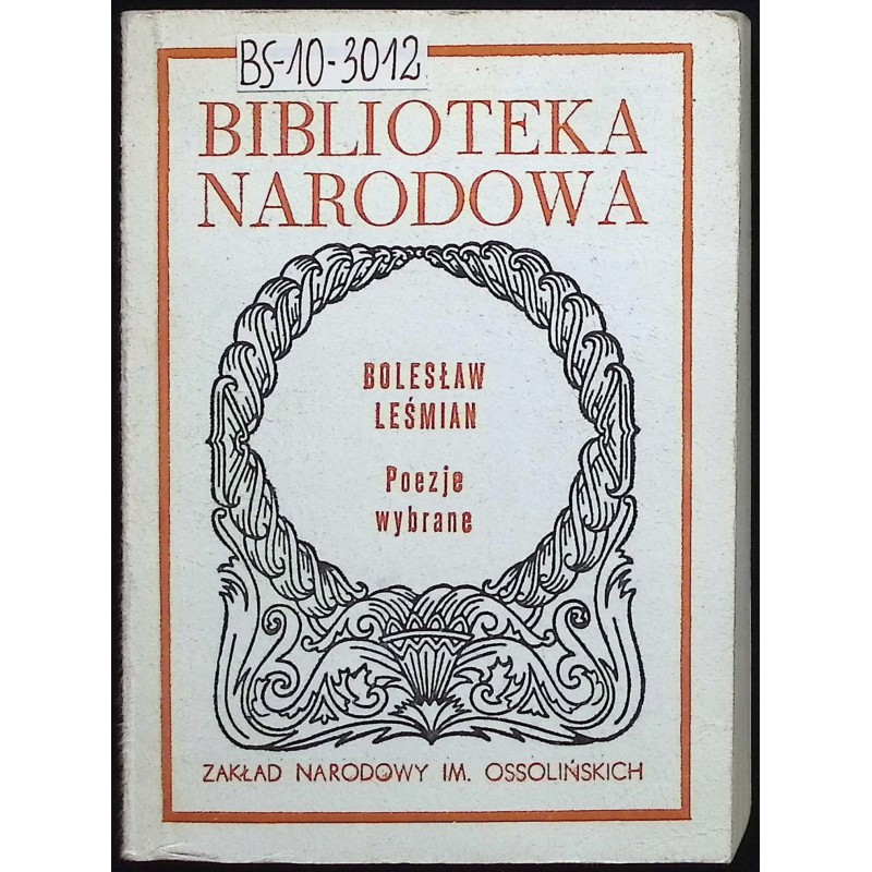 Poezje wybrane - Bolesław Leśmian