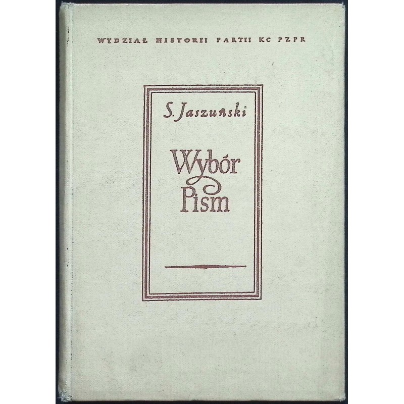 Wybór pism S. Jaszuński