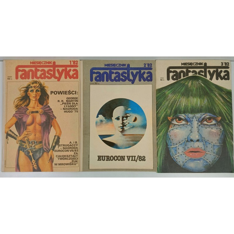 Miesięcznik Fantastyka 1'82 2'82 3'82