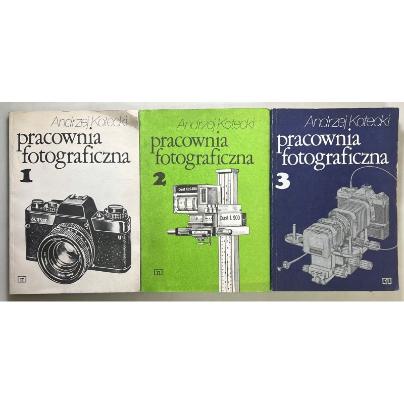 Pracownia fotograficzna Tom 1-3 Andrzej Kotecki