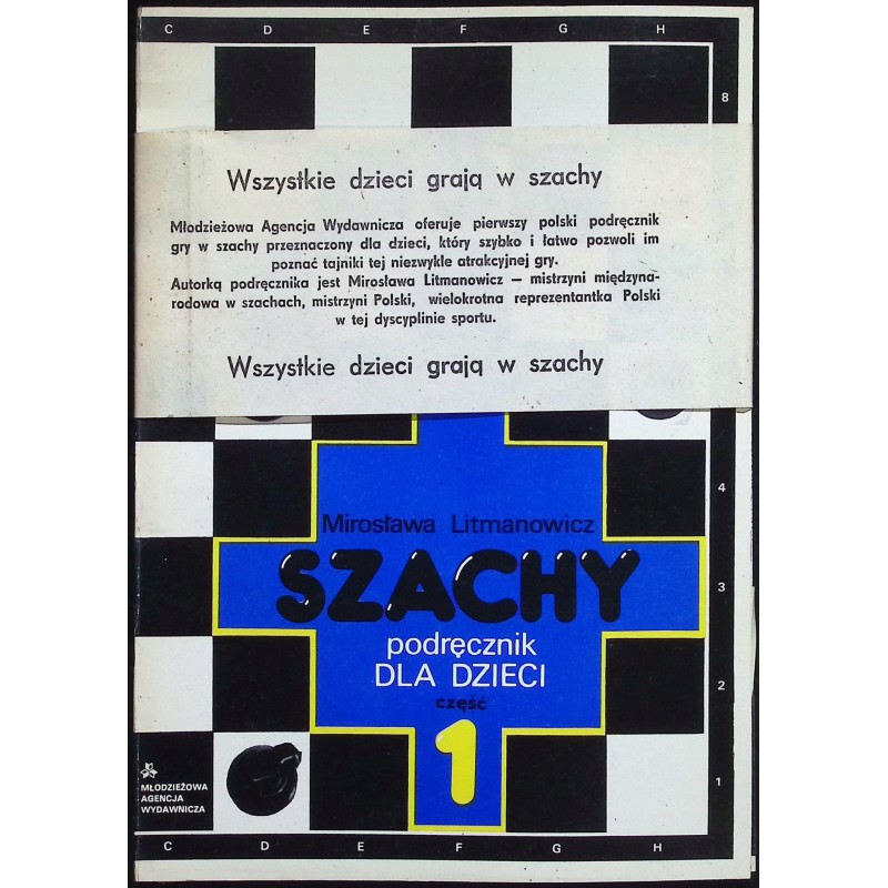 Szachy Podręcznik dla dzieci tom 1-3 Mirosław Litmanowicz