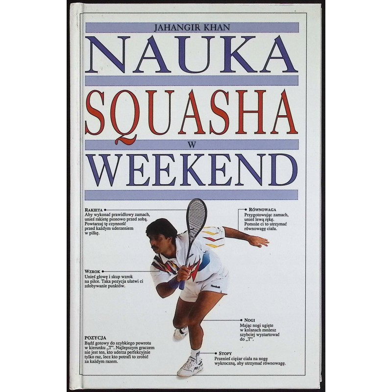 Nauka squasha w weekend Jahangir Khan, Kevin Pratt