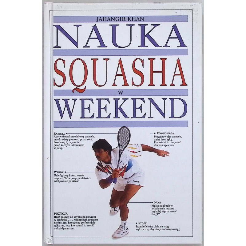 Nauka squasha w weekend Jahangir Khan, Kevin Pratt