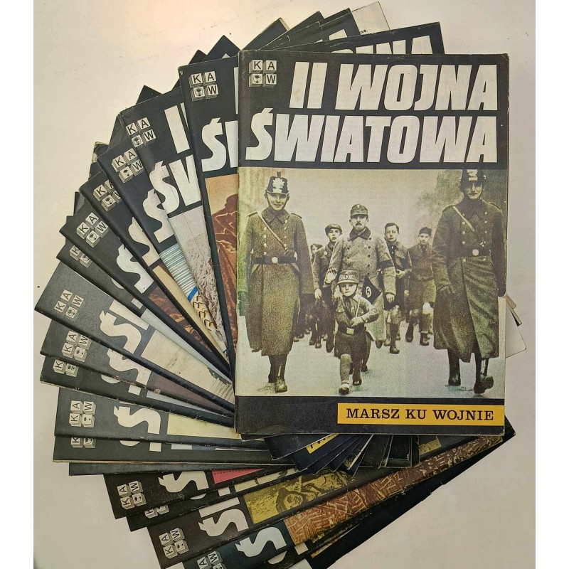II WOJNA ŚWIATOWA Zeszyty KAW 19 Numerów
