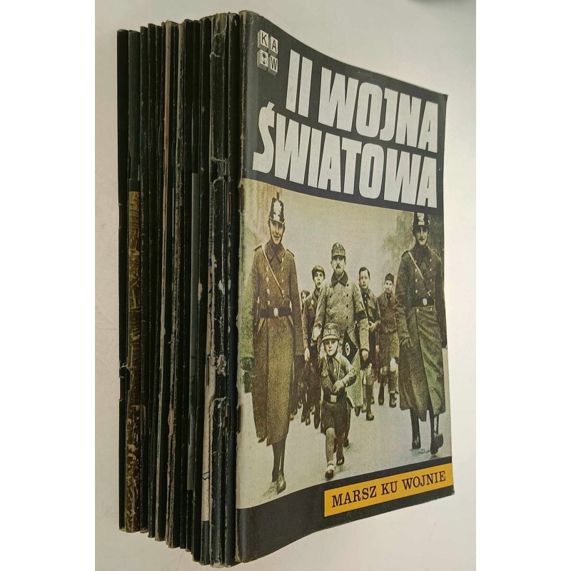 II WOJNA ŚWIATOWA Zeszyty KAW 19 Numerów