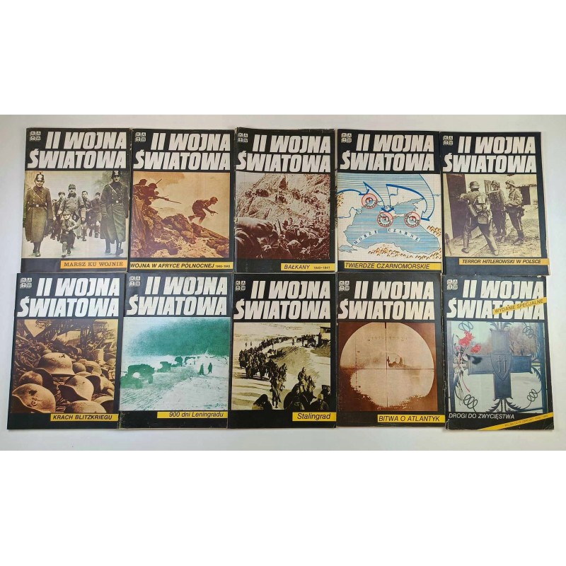 II WOJNA ŚWIATOWA Zeszyty KAW 19 Numerów