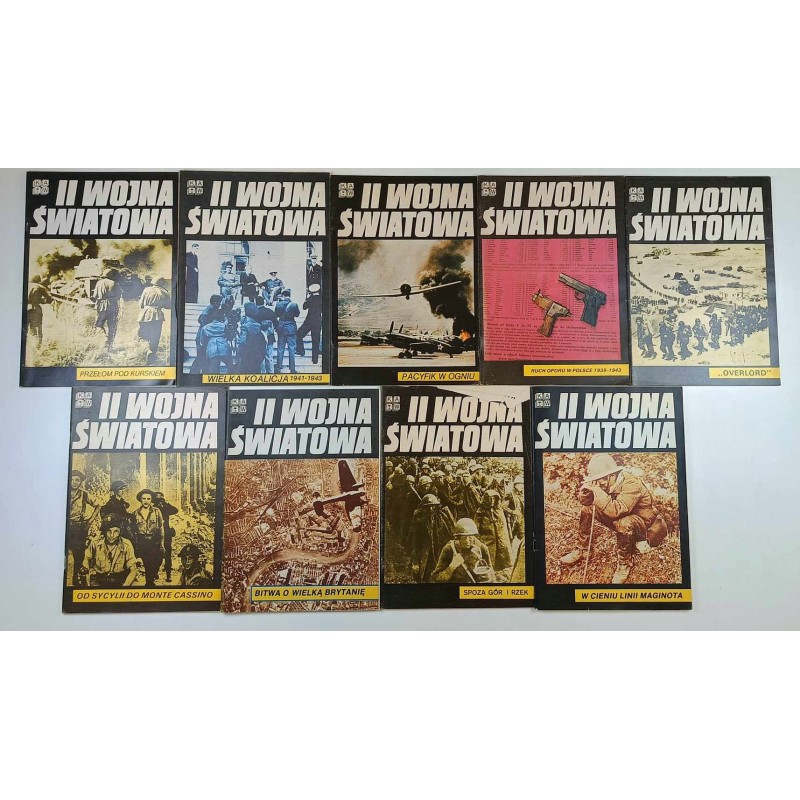 II WOJNA ŚWIATOWA Zeszyty KAW 19 Numerów