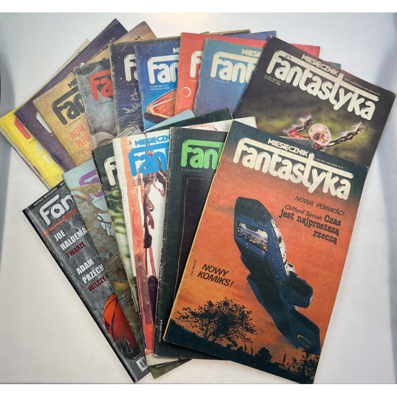 Miesięcznik fantastyka numery 8(311),4(55),11-12(14-15)...