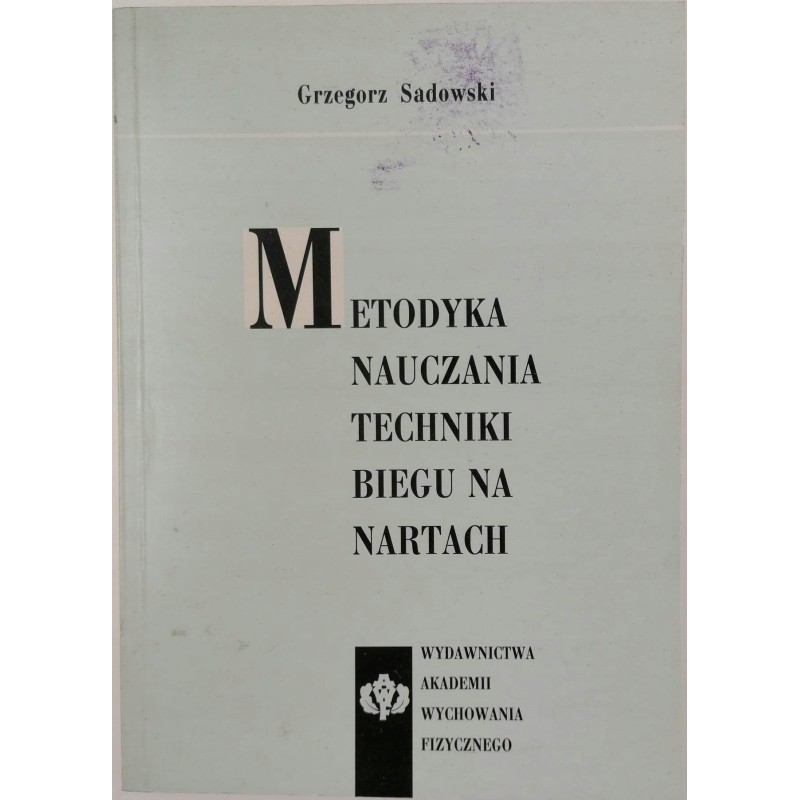 Metodyka nauczania techniki biegu na nartach