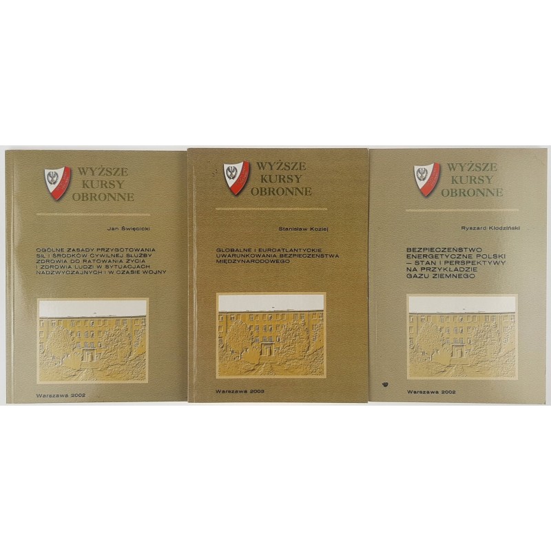 Wyższe kursy obronne 13 tomów